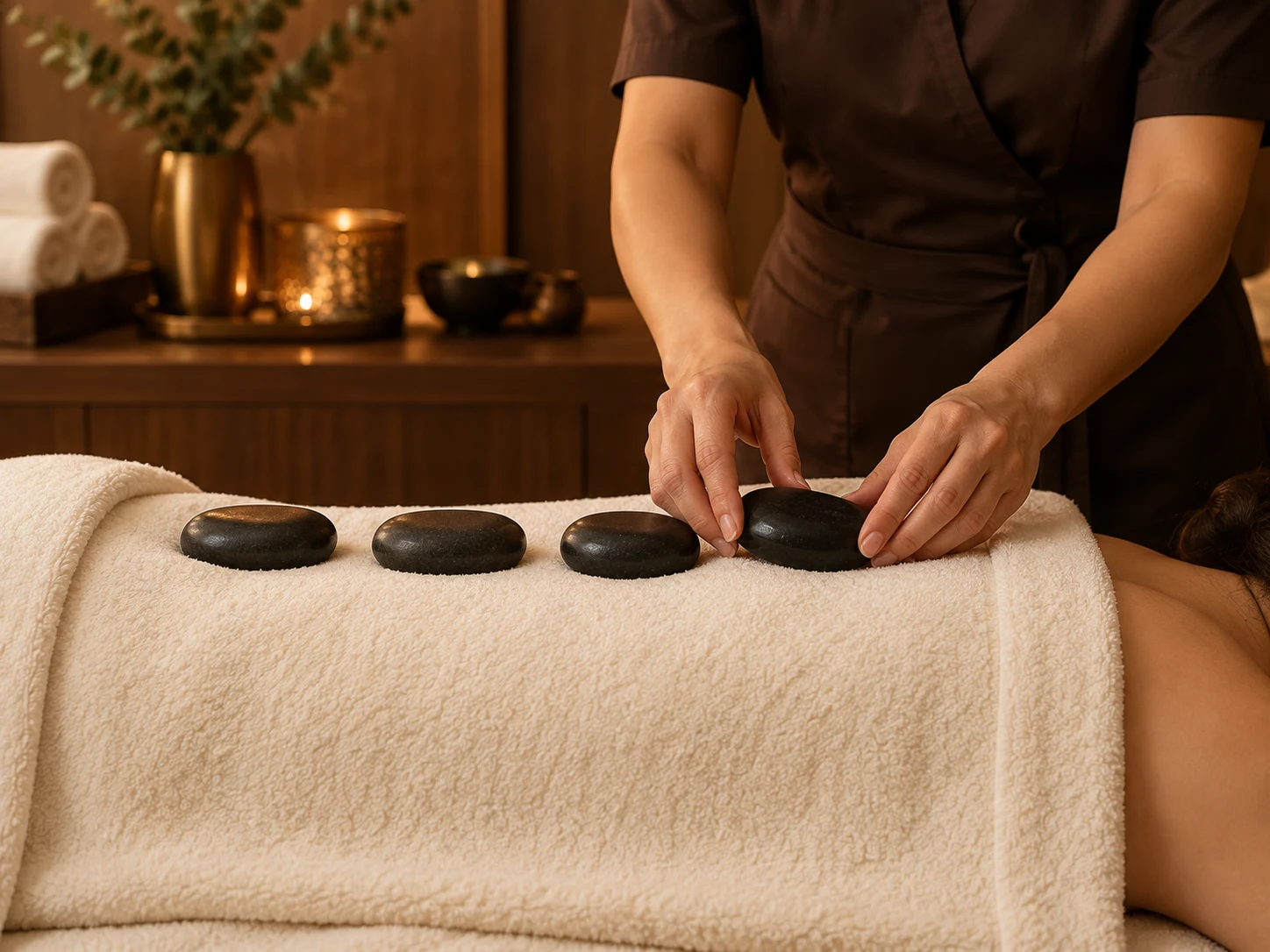 Relaxation Massage with Hot Stones