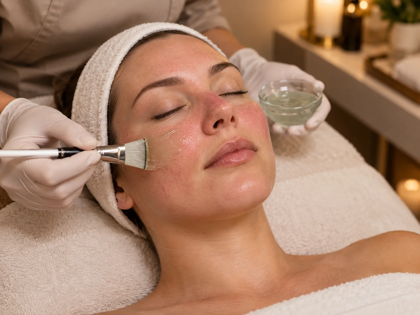 Rosacea Facial